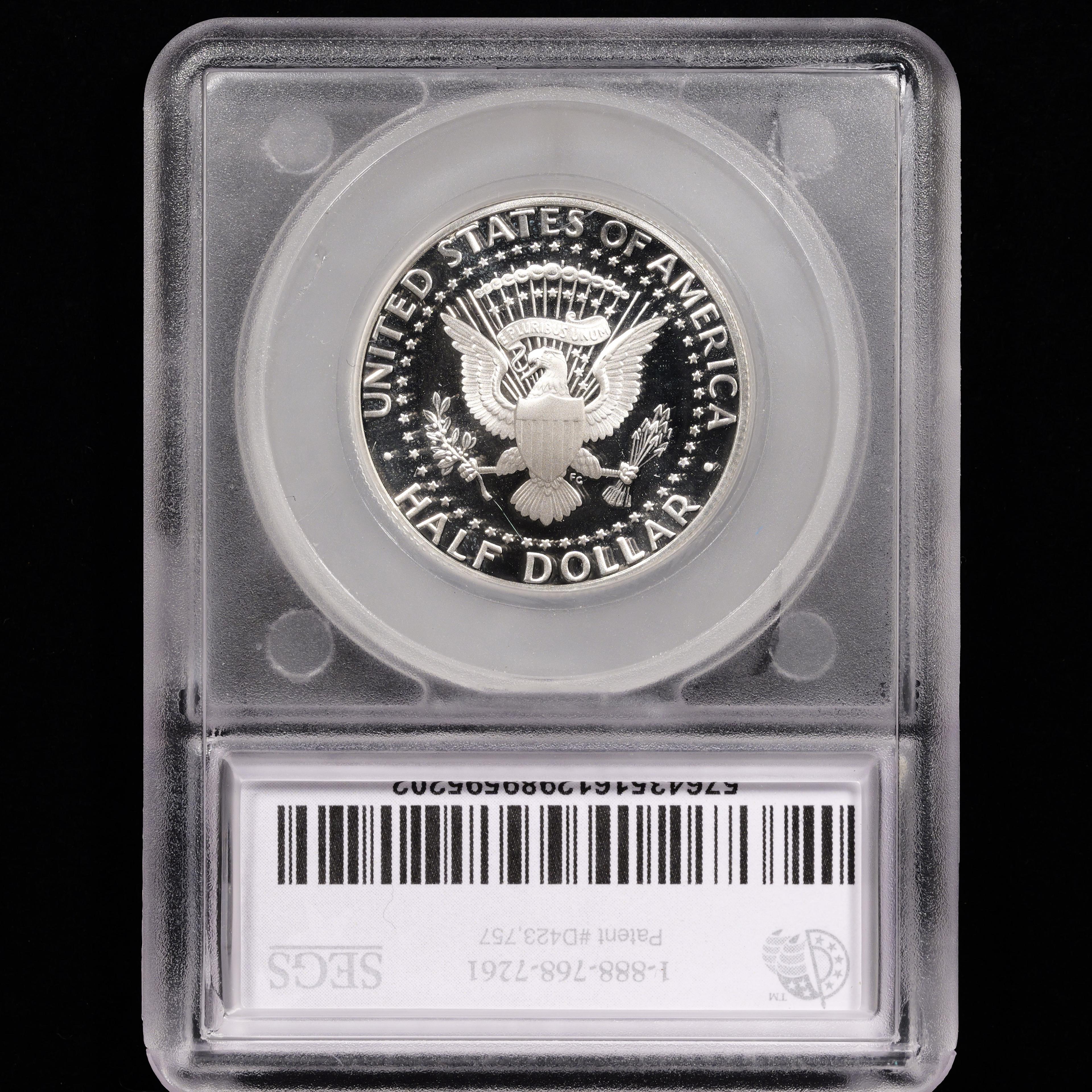 1998-S Proof Silver Kennedy Half Dollar - 50c - SEGS Graded PR69+ DCAM