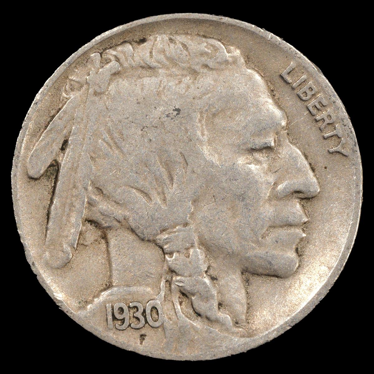 1930-S Buffalo Nickel - 5c - Extra Fine
