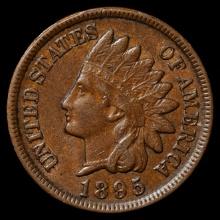 1895 Indian Head Cent - 1c - About Uncirculated