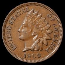 1909 Indian Head Cent - 1c - Choice About Uncirculated