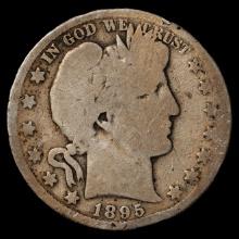 1895-O Barber Half Dollar - 50c - Good