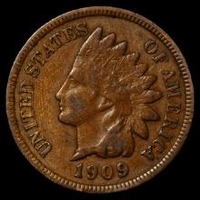 1909 Indian Head Cent - 1c - About Uncirculated