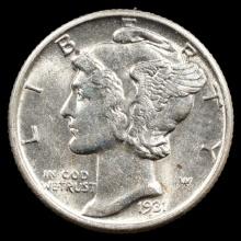 1931 Mercury Dime - 10c - Uncirculated