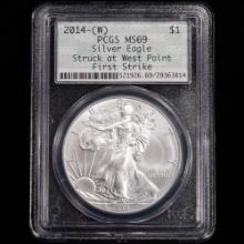 2014-W American Silver Eagle - First Strike - S$1 - PCGS GRADED MS69