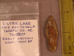 Native American artifact arrowhead