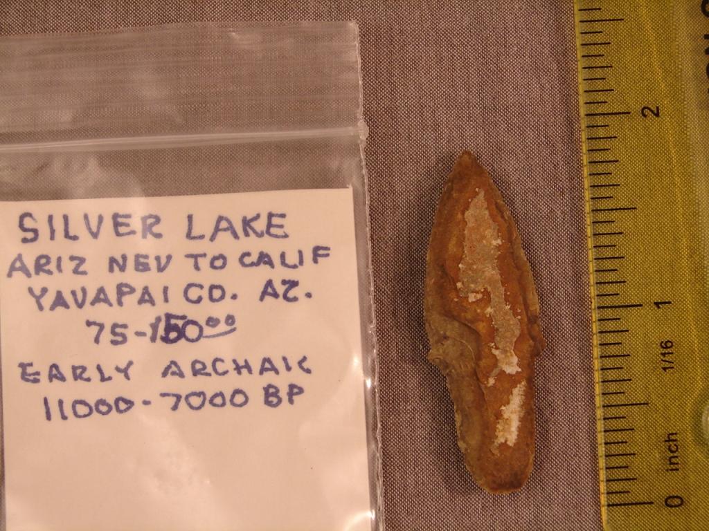 Native American artifact arrowhead