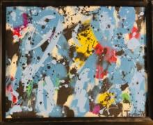 Ara Tevkantz Abstract Oil Painting