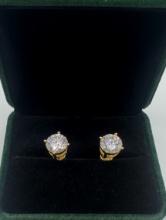 Yellow Gold 4 Carats Earrings