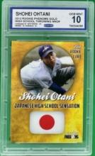 2012 Shohei Ohtani Phenoms Rookie