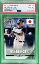 Shohei Ohtani Exclusive Flag Rookie