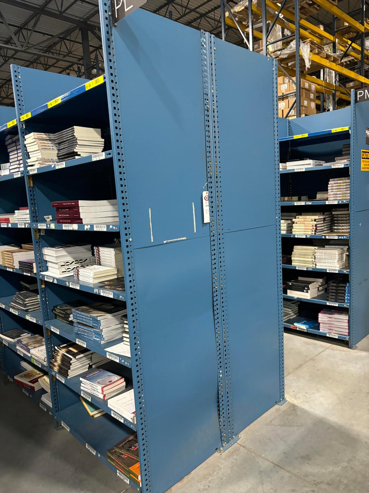 28 Sections of Industrial Shelving