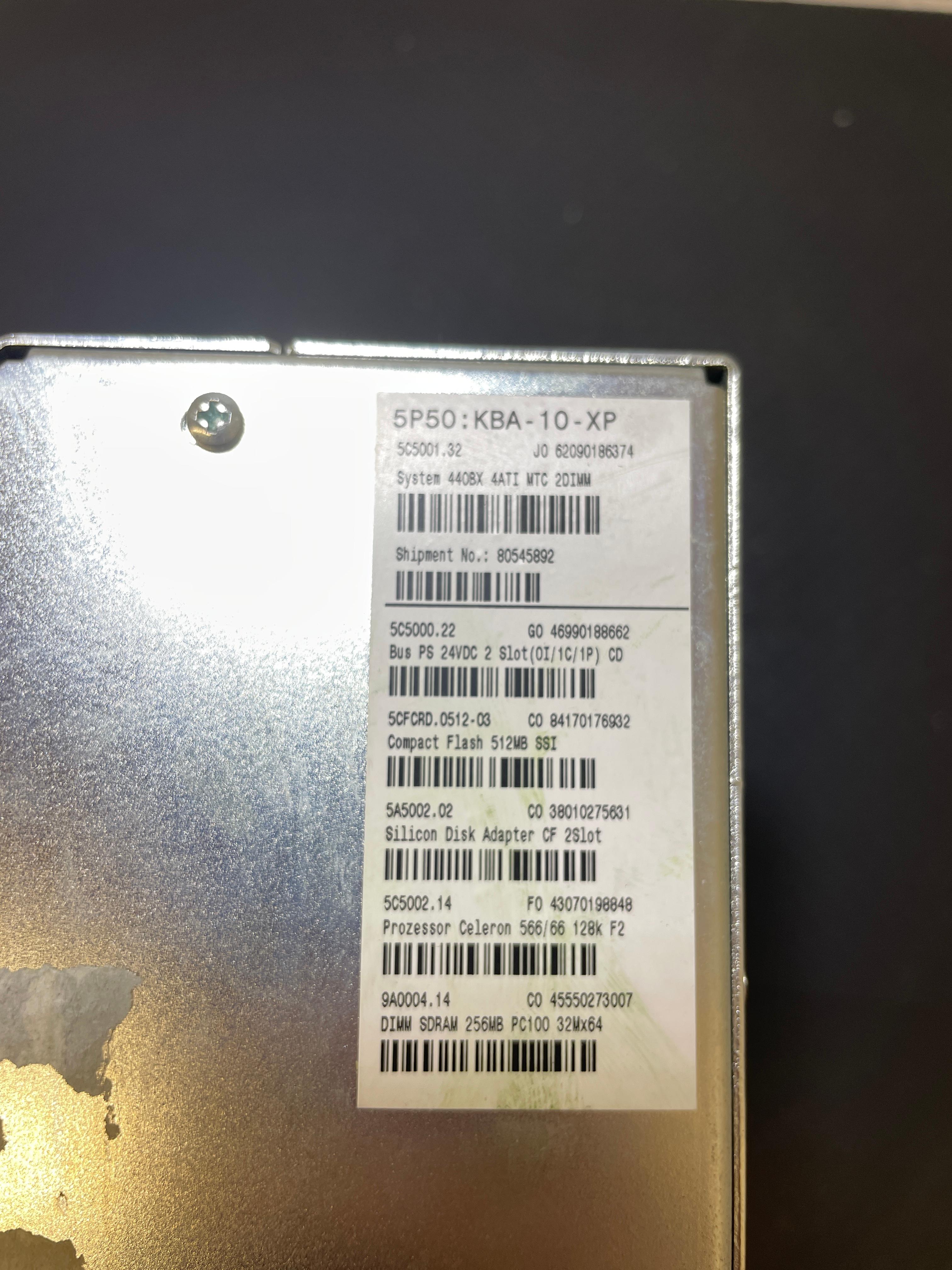 B&R 5C5001.32 Controller