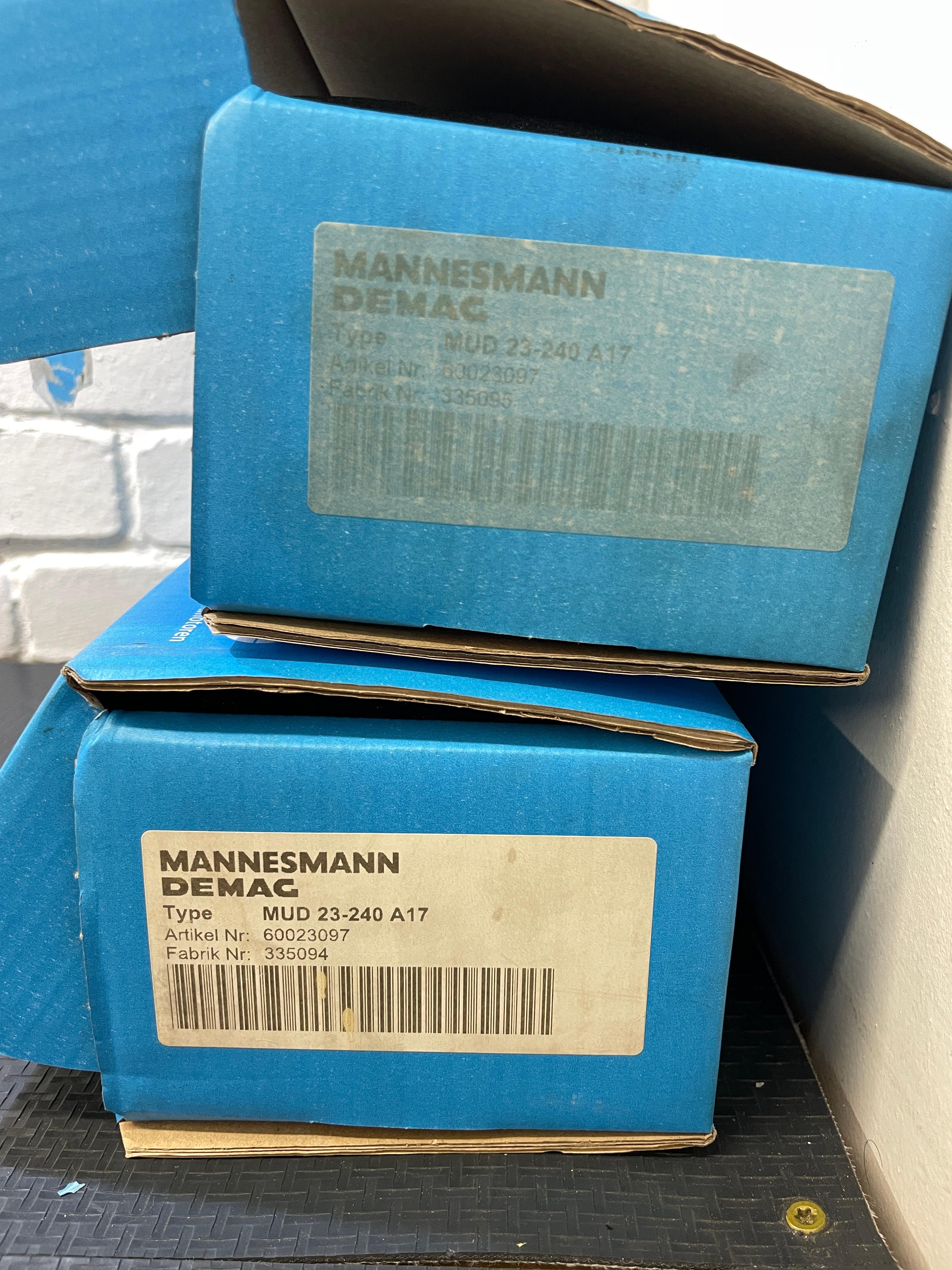 NIB Mannesmann/Demag MUD 23-240 A17 Air Motor
