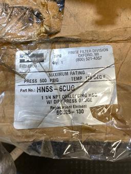 NIB Parker HN5S-6CUG Coalescing Compressed Air Filter
