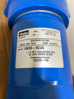 NIB Parker HN5S-6CUG Coalescing Compressed Air Filter