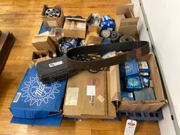 Pallet Lot of New Sheaves, Sprockets, Couplings, & Belts