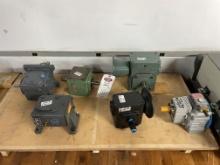 Lot of 6 Gear Drives/Speed Reducers