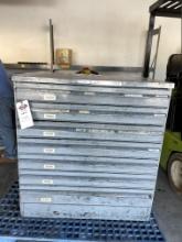 6 Drawer Tool Storage Cabinet 36”W x 27”D x 39”H