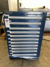 11 Drawer Stanley Vidmar Tool Storage Cabinet 30”W x 28”D x 44”H