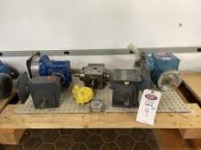 Lot of 7 Gear Drives/Speed Reducers