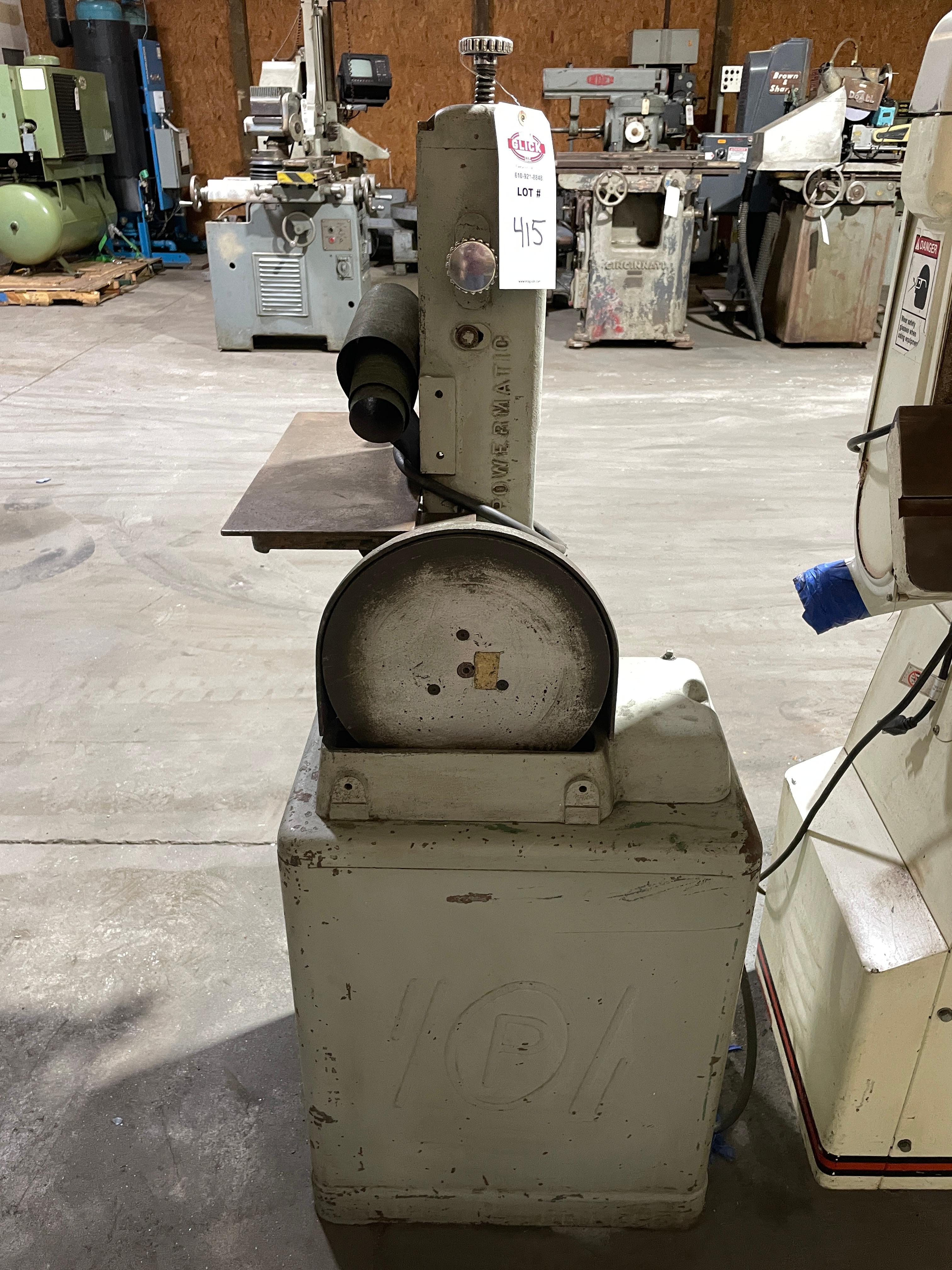 Powermatic Combination 6” Belt & 12” Disc Sander