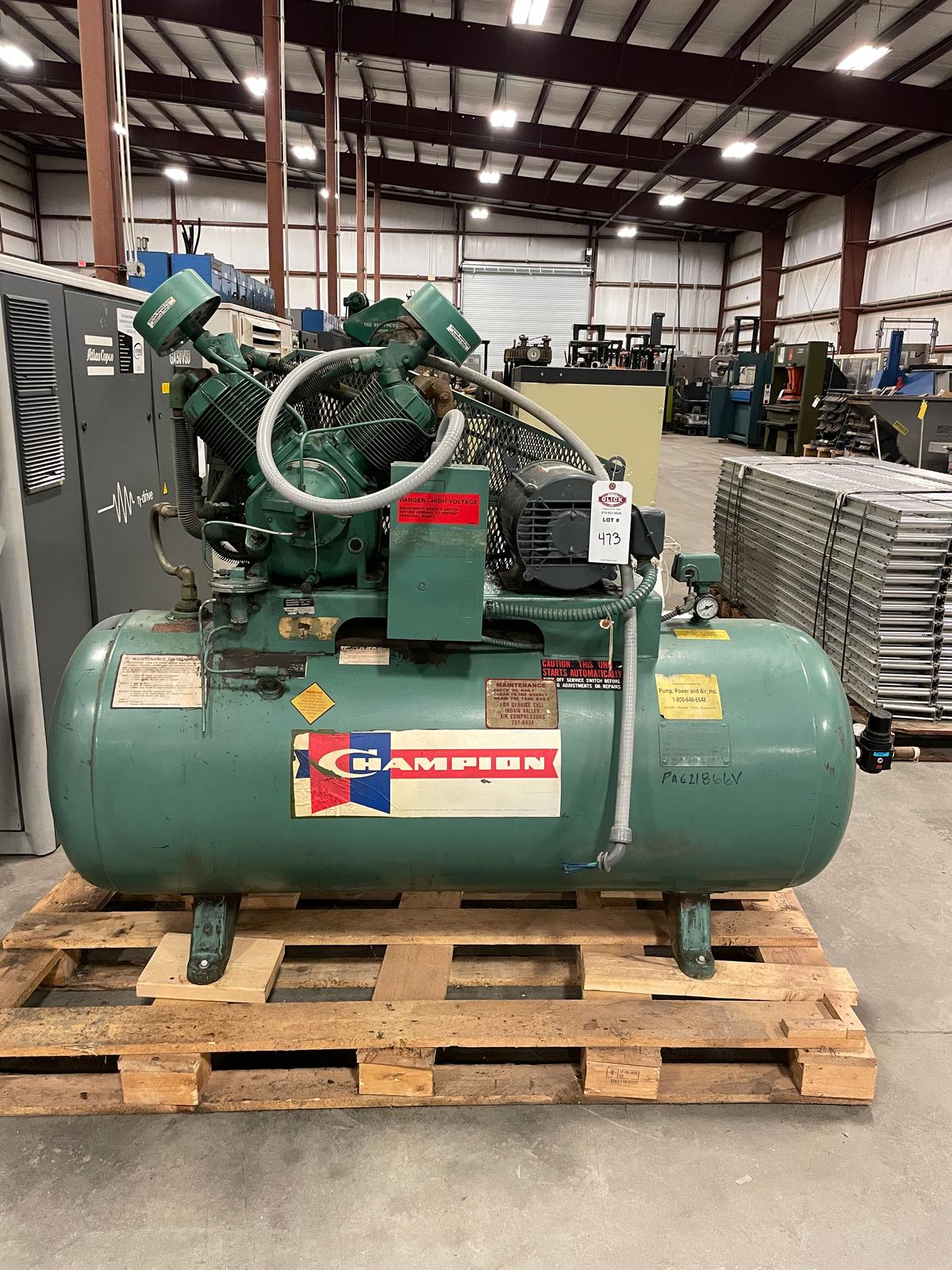 10 hp Champion Air Compressor