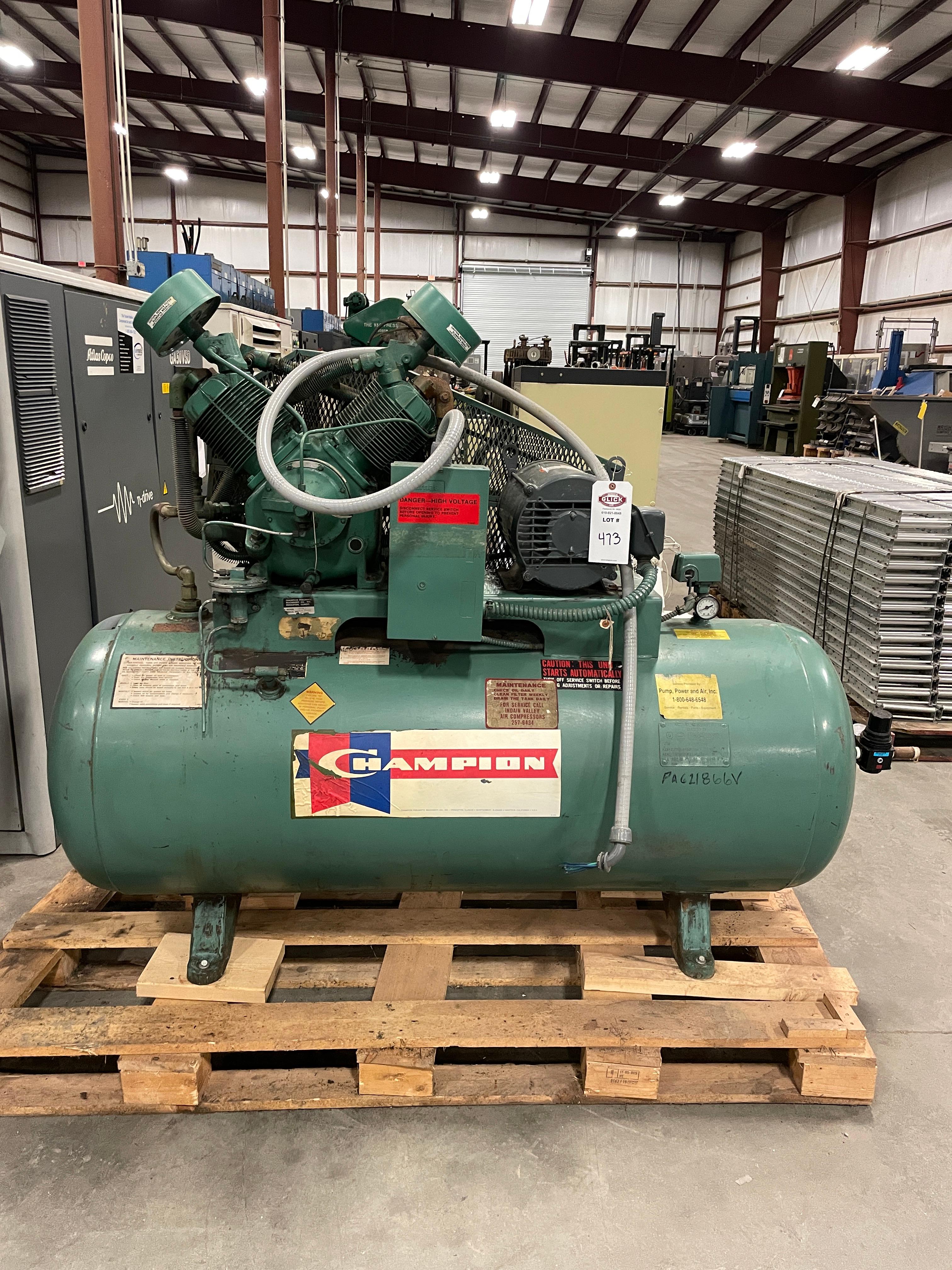 10 hp Champion Air Compressor