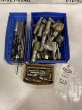 Lot of End Mills & Drill Bits