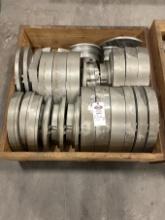Lot of Large Lathe Soft Jaws