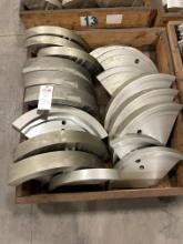 Lot of Large Lathe Soft Jaws