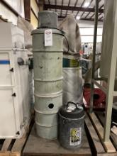 Lot of 2 Small Dust Collectors