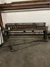8’ Niagara Metal Shear w/ Back Gauge
