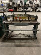52” Pexto 152K Foot Shear w/ Back Gauges