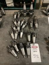 Lot of BT35 Tool Holders
