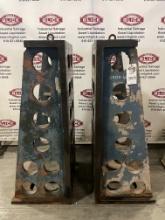 Pair of Large Angle Blocks 24"x28"x60"