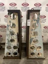 Pair of Large Angle Blocks 24"x28"x60"