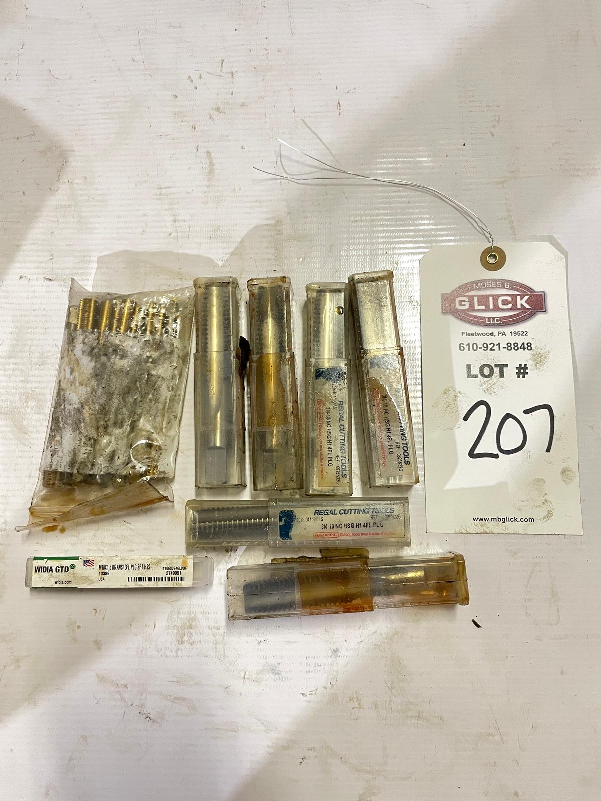 Lot of Threading Taps