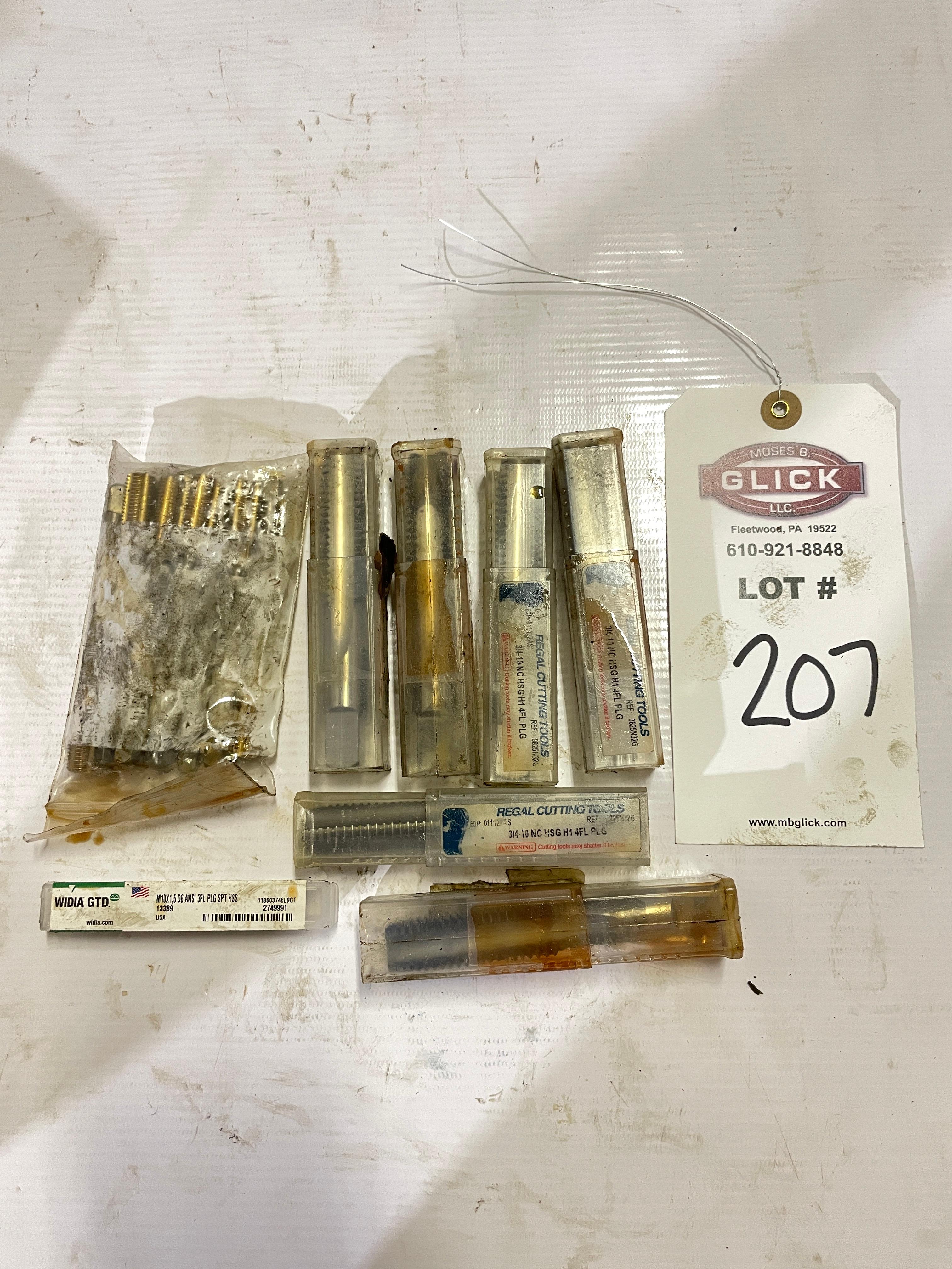 Lot of Threading Taps