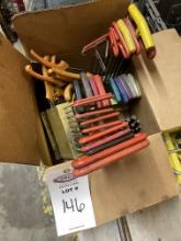 Lot of Allen Wrenches & Center Punches