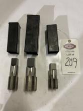 Lot of Threading Taps