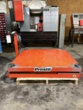 48”x48” Presto Pneumatic Lift Table