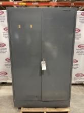 2-Door Metal Storage Cabinet 48"x78"x24"