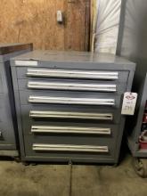 Stanley Vidmar 6-Drawer Storage Cabinet 30”x33”x28”