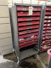 28”x31”x64” Rolling Storage Rack