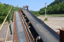 Approx.  60'x28"  Concave Belt Conveyor