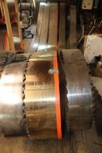 (2) Used Oleson Band Saw Blades