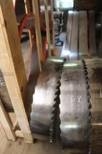 (5) Used 8" Band Saw Blades