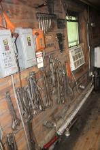 Tools on wall