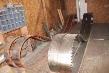 (4) Used Band Saw Blades (2) Look to be clsoe to 10"