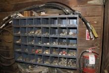 Bin with Hyd. Hose ends
